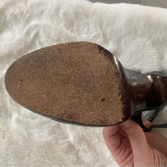 Stewart Weitzman peep toe heels - Picture 4 of 9